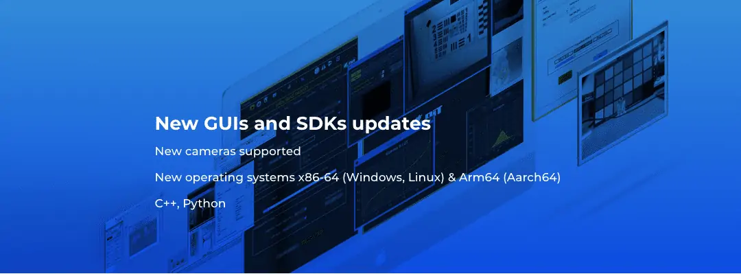 New GUIs and SDKs updates