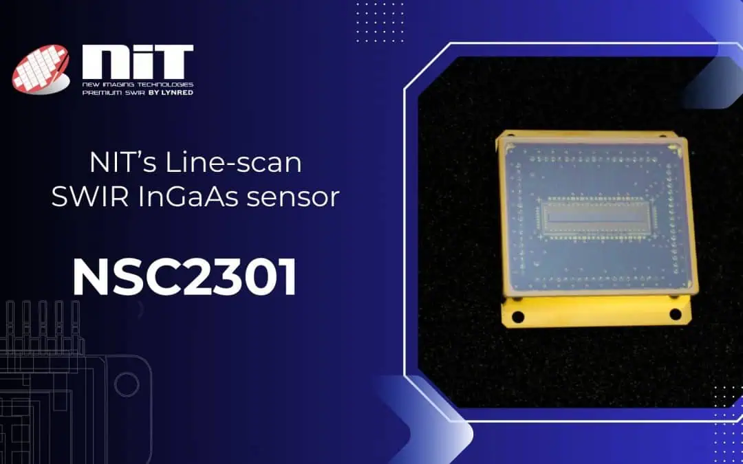 New SWIR InGaAs Line Scan Sensor NSC2301 for High-Speed Industrial Inspection