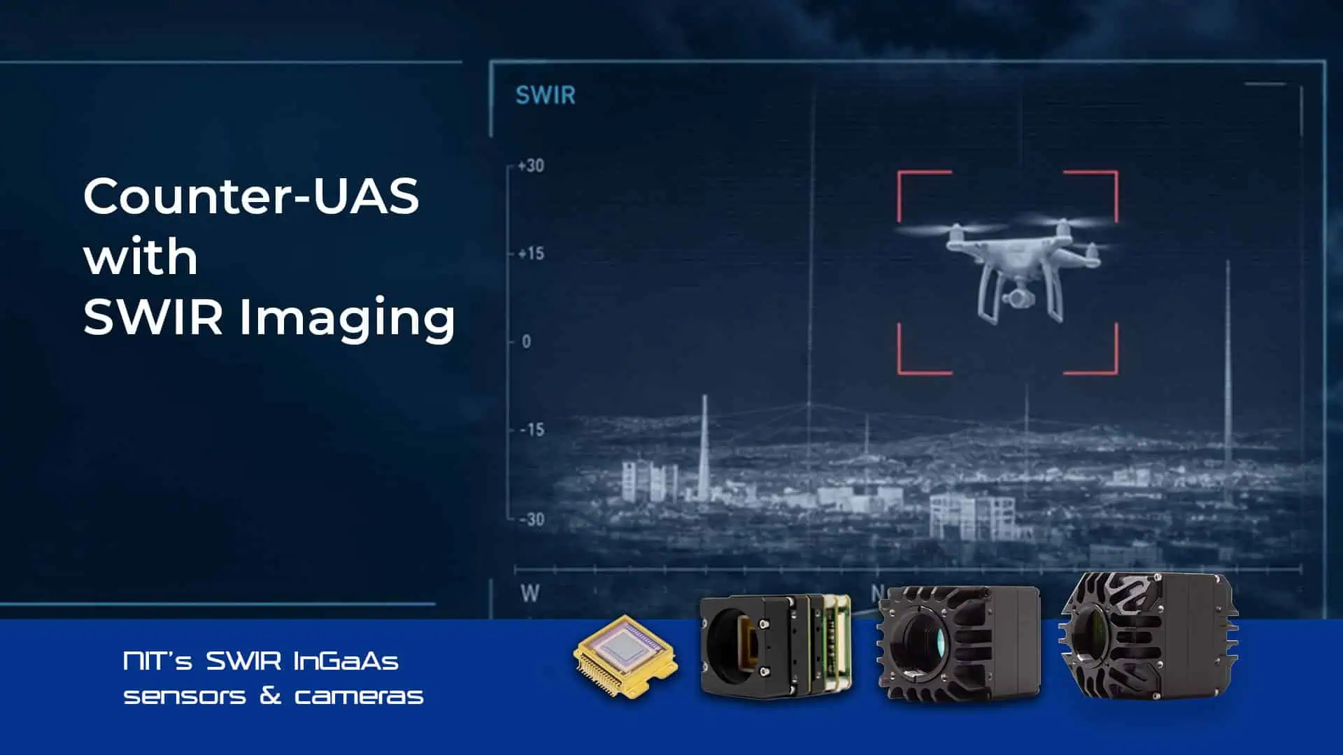 Counter-UAS with NIT SWIR sensors & cameras Counter-UAS with NIT SWIR sensors & cameras