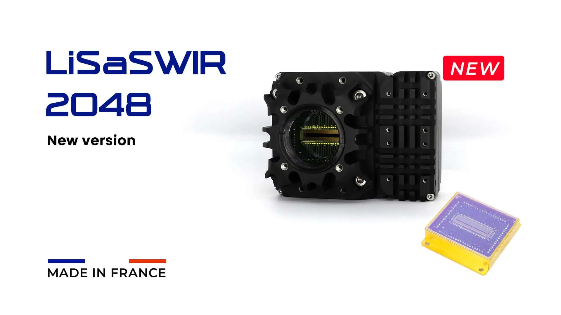 LiSaSWIR 2048 v2 Line-scan SWIR camera with NSC2301 InGaAs sensor