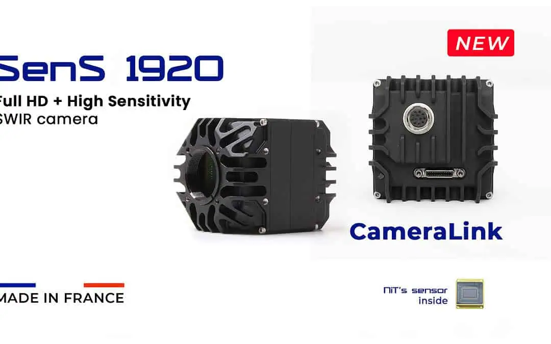 Now Available: SenS 1920 CameraLink – Full HD SWIR Imaging with High Performance
