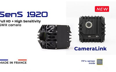 Now Available: SenS 1920 CameraLink – Full HD SWIR Imaging with High Performance