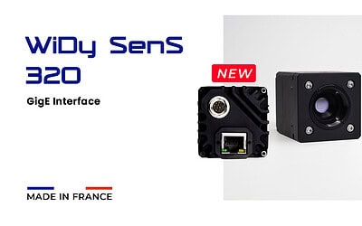 Now Available: WiDy SenS 320 SWIR Camera with GigE Interface