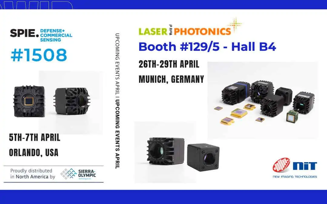 April upcoming events & new software updates